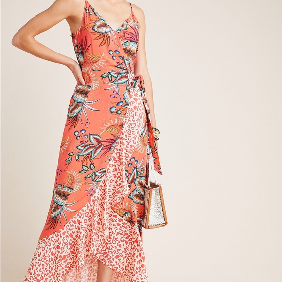 Anthropologie | Dresses | Farm Rio For Anthropologie Musette Maxi Dress ...